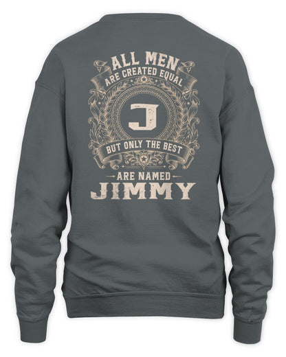 All Men Are Created Equal Cool Logo Shirt JIMMY M1-60 / Unisex Sweatshirt / charcoal