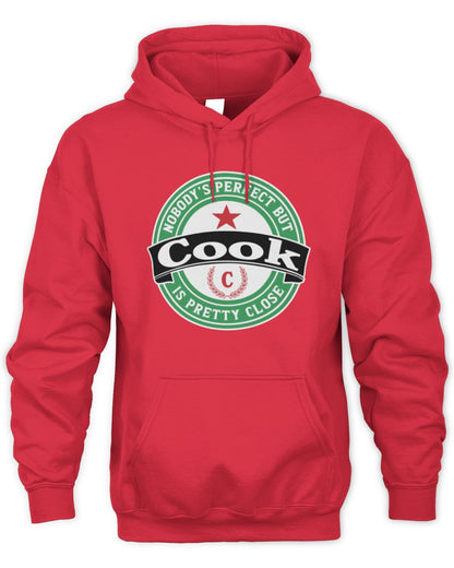 Nobody's Perfect But Your Name Is Pretty Close Heineken Beer T-Shirt COOK M1-S85 / Unisex Hoodie / red
