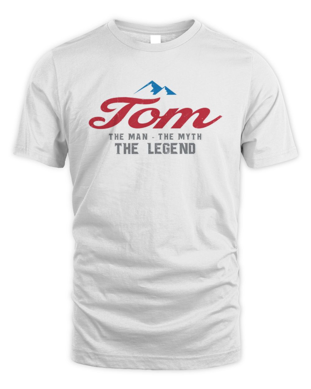 The Man The Myth The Legend Coors Light Beer T-Shirt TOM M1-S84 / Unisex Standard T-Shirt / white