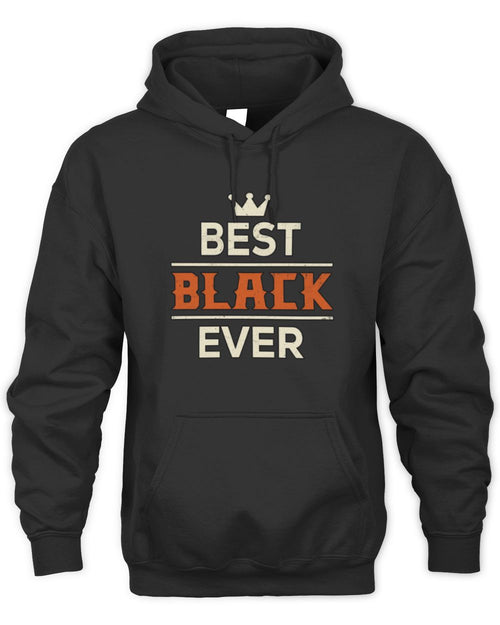 Best Your Name With Crown Shirt BLACK M1-59 / Unisex Hoodie / black