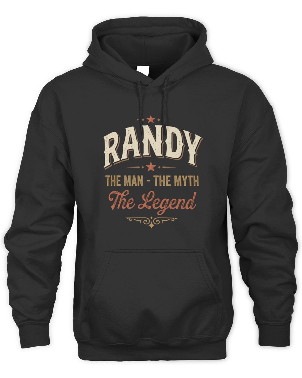I'm Name I'm Not Rude I Just Have The Balls Funny T-Shirt RANDY M1-77 / Unisex Hoodie / black