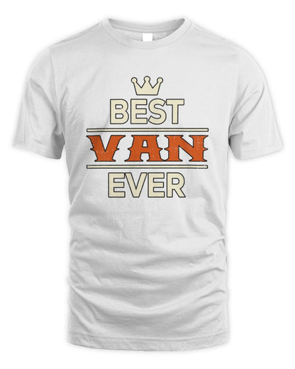 Best Your Name With Crown Shirt VAN M1-59 / Unisex Standard T-Shirt / white