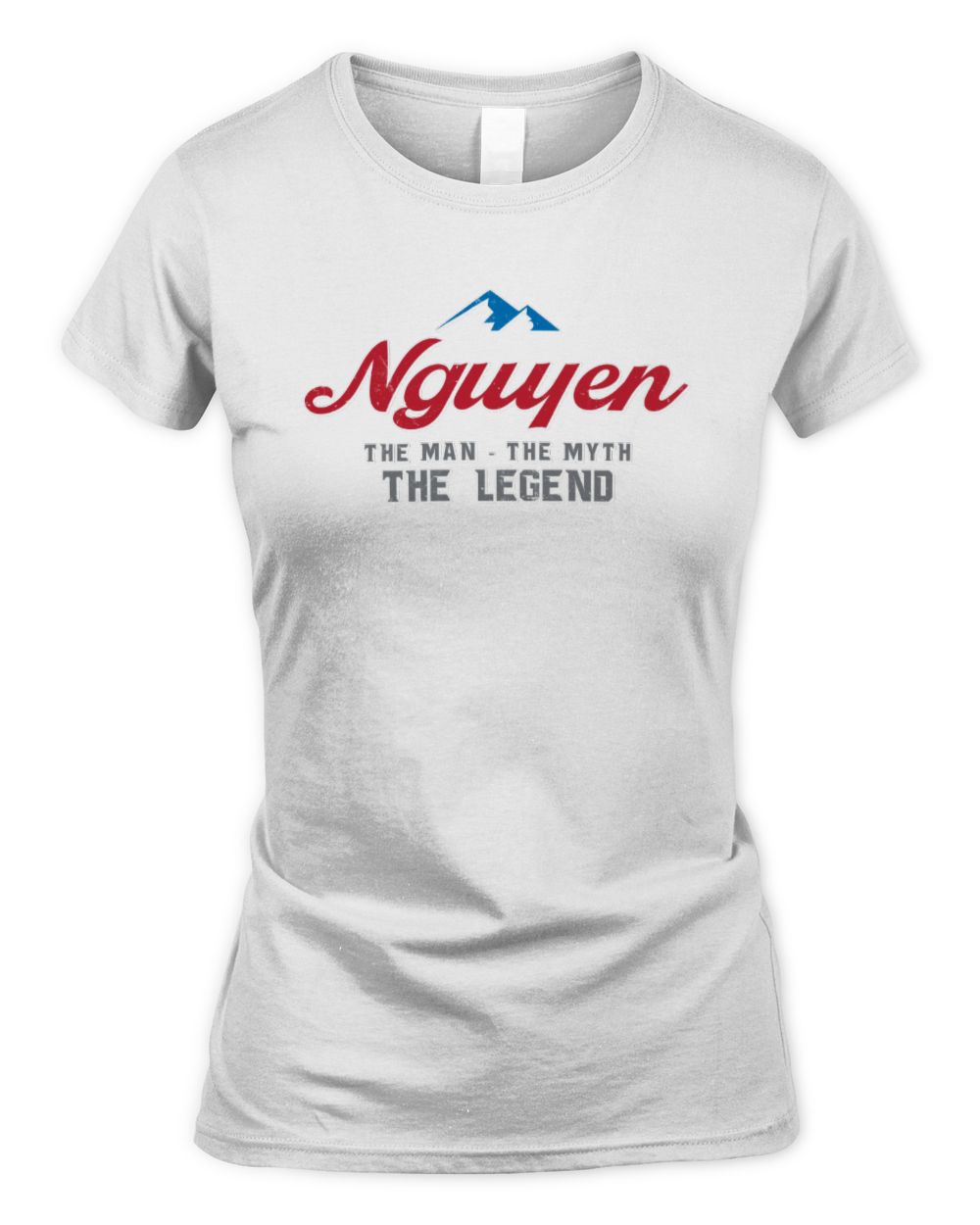 The Man The Myth The Legend Coors Light Beer T-Shirt NGUYEN M1-S84 / Women's Standard T-Shirt / white