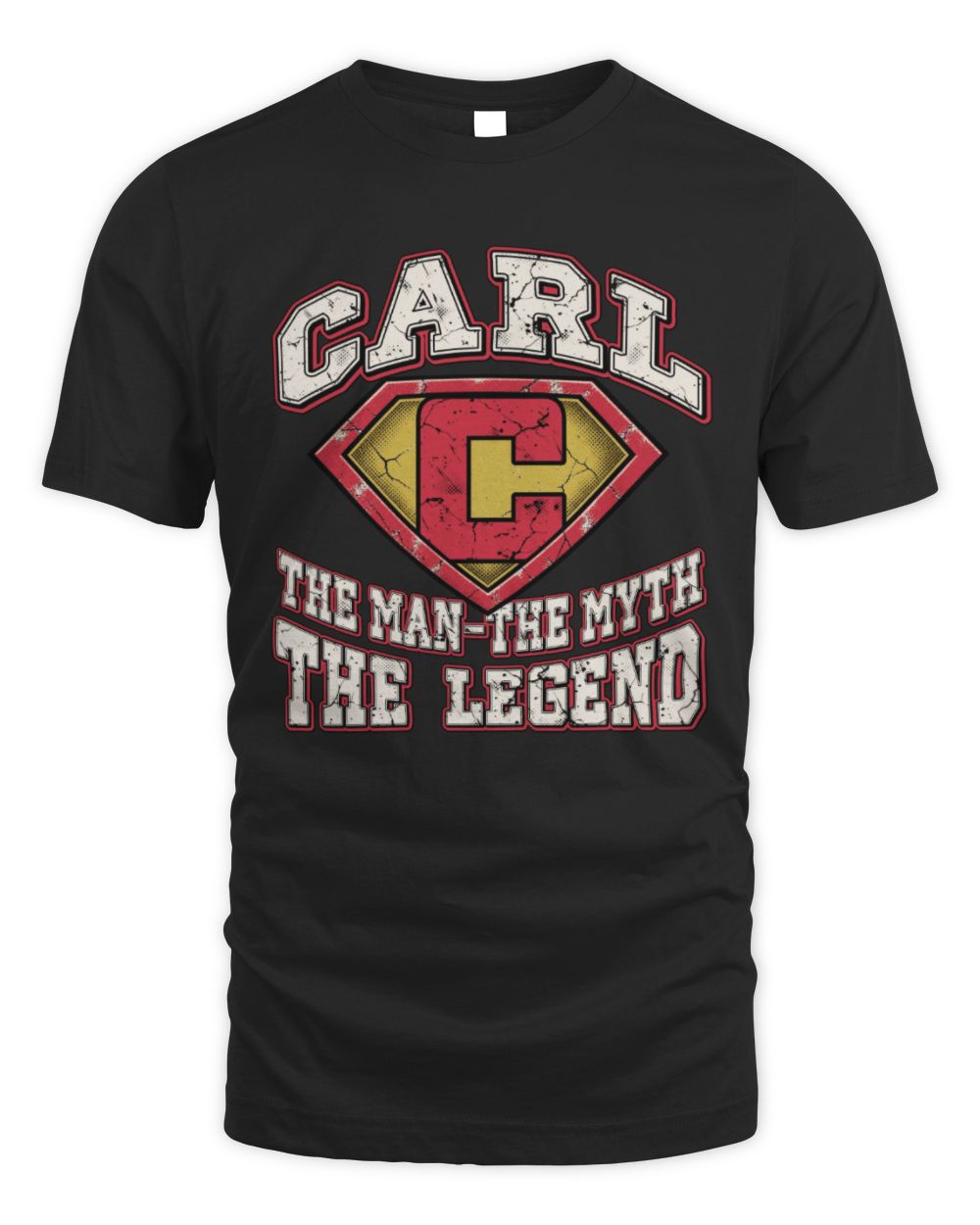 The Man The Myth The Legend Superman Graphic T-Shirt CARL M1-74 / Unisex Standard T-Shirt / royal
