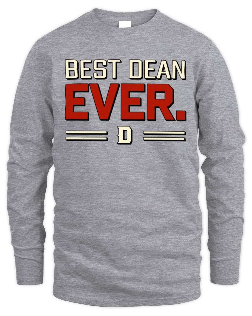Best Your Name Ever Cool Shirt DEAN M1-58 / Men's Long Sleeved T-Shirt / sport grey