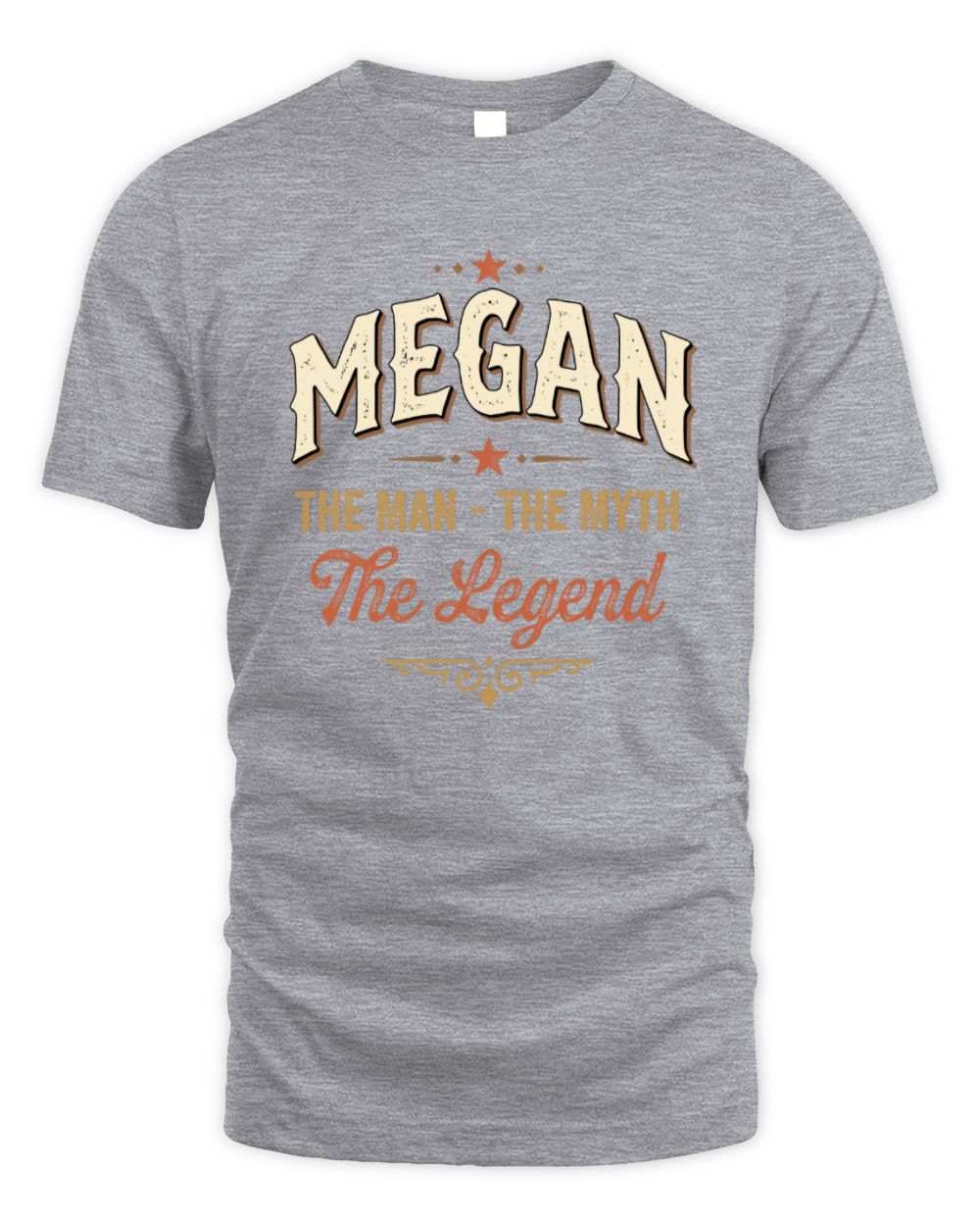 I'm Name I'm Not Rude I Just Have The Balls Funny T-Shirt MEGAN M1-77 / Unisex Standard T-Shirt / sport grey