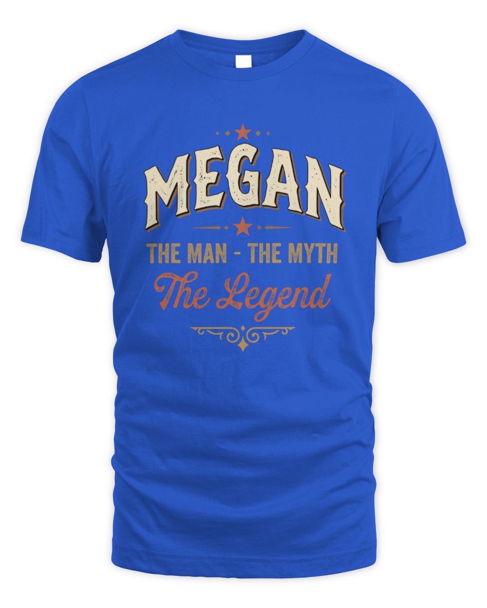 I'm Name I'm Not Rude I Just Have The Balls Funny T-Shirt MEGAN M1-77 / Unisex Standard T-Shirt / royal