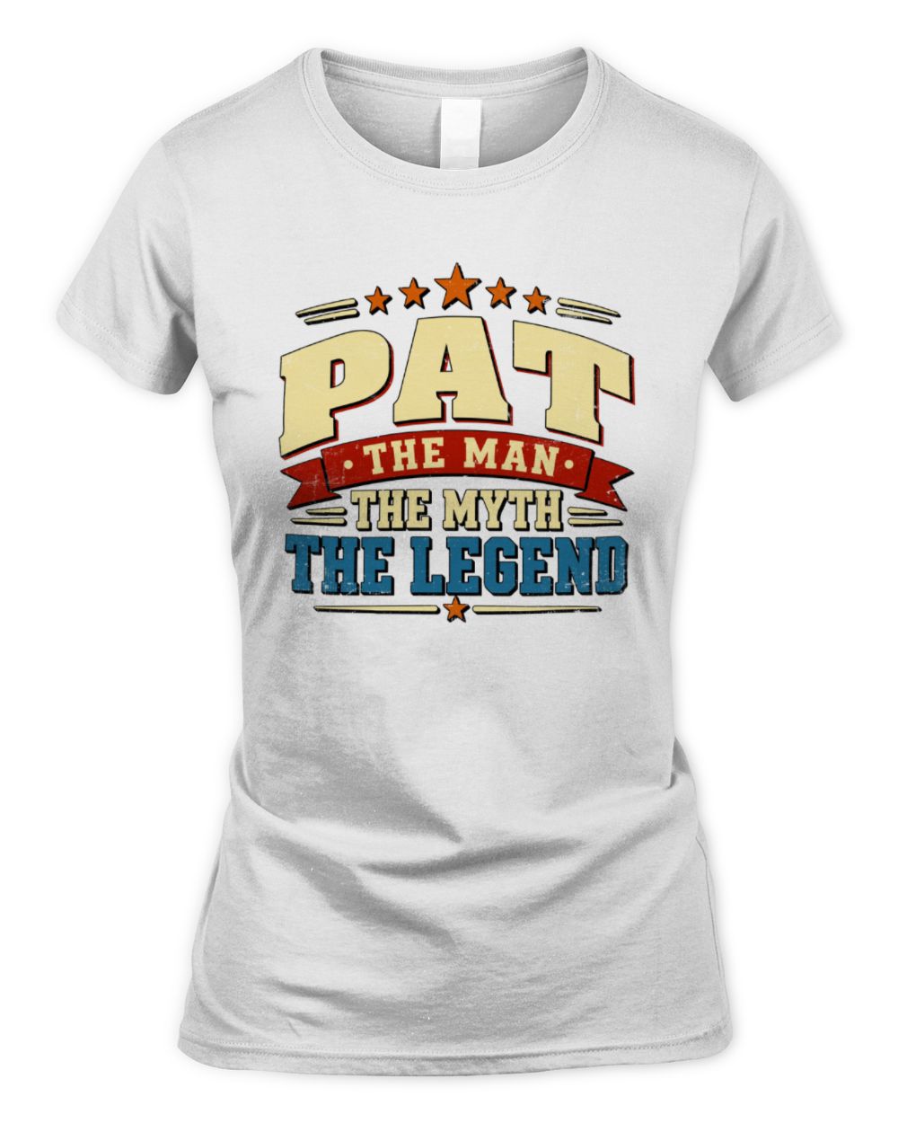 The Man The Myth The Legend Ribbon Vintage T-Shirt PAT M1-56 / Women's Standard T-Shirt / white
