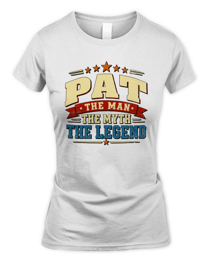 The Man The Myth The Legend Ribbon Vintage T-Shirt PAT M1-56 / Women's Standard T-Shirt / white