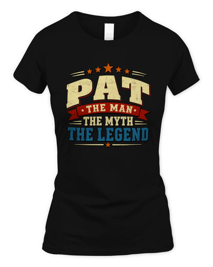 The Man The Myth The Legend Ribbon Vintage T-Shirt PAT M1-56 / Women's Standard T-Shirt / black