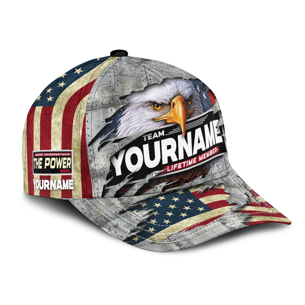C3PF Team Lifetime Member - Personalized Name Hat