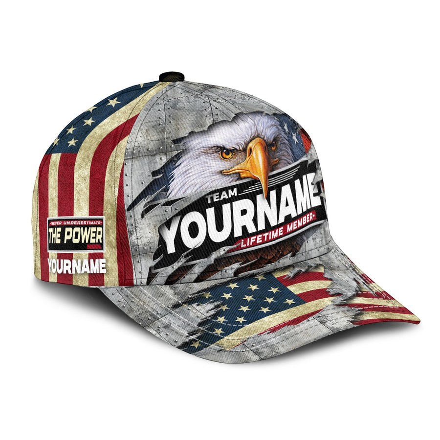 C3PF Team Lifetime Member - Personalized Name Hat