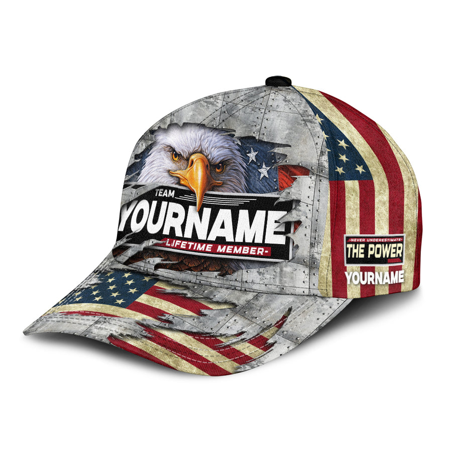 C3PF Team Lifetime Member - Personalized Name Hat