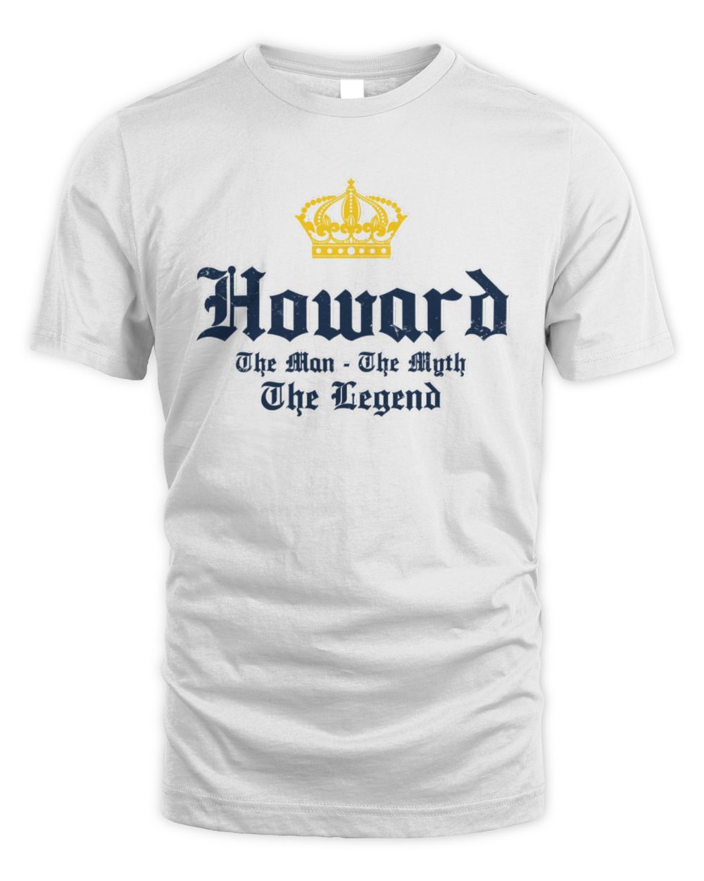 The Man The Myth The Legend Corona Beer T-Shirt HOWARD M1-S83 / Unisex Standard T-Shirt / white