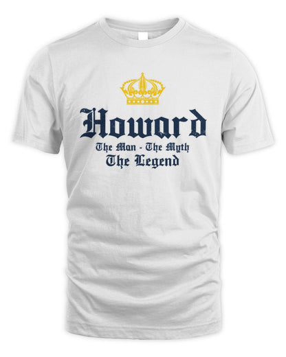 The Man The Myth The Legend Corona Beer T-Shirt HOWARD M1-S83 / Unisex Standard T-Shirt / white