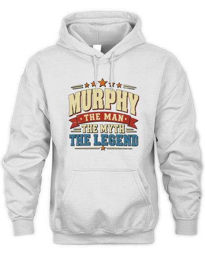 The Man The Myth The Legend Ribbon Vintage T-Shirt MURPHY M1-56 / Unisex Hoodie / white