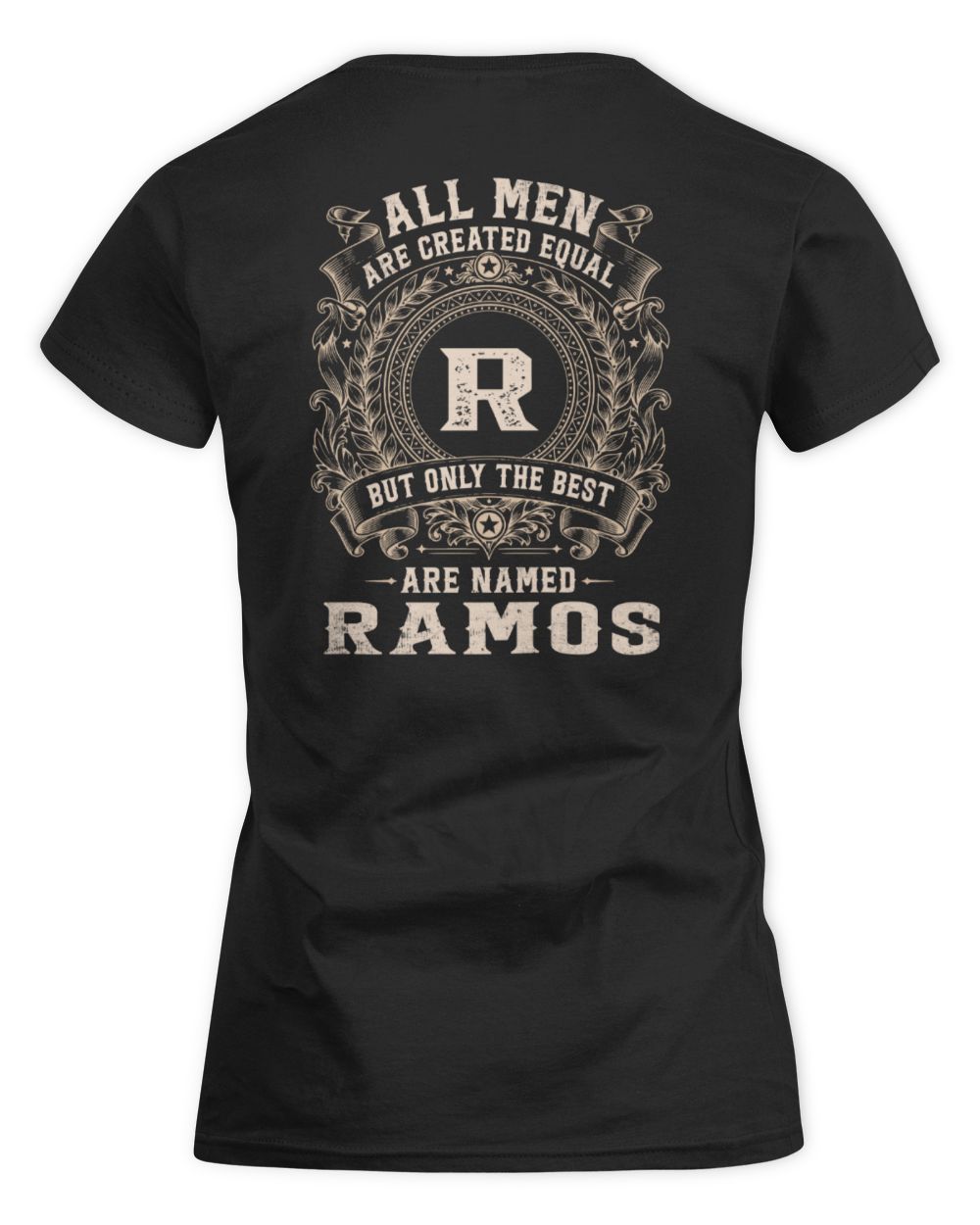 All Men Are Created Equal Cool Logo Shirt RAMOS M1-60 / Women's Standard T-Shirt / black