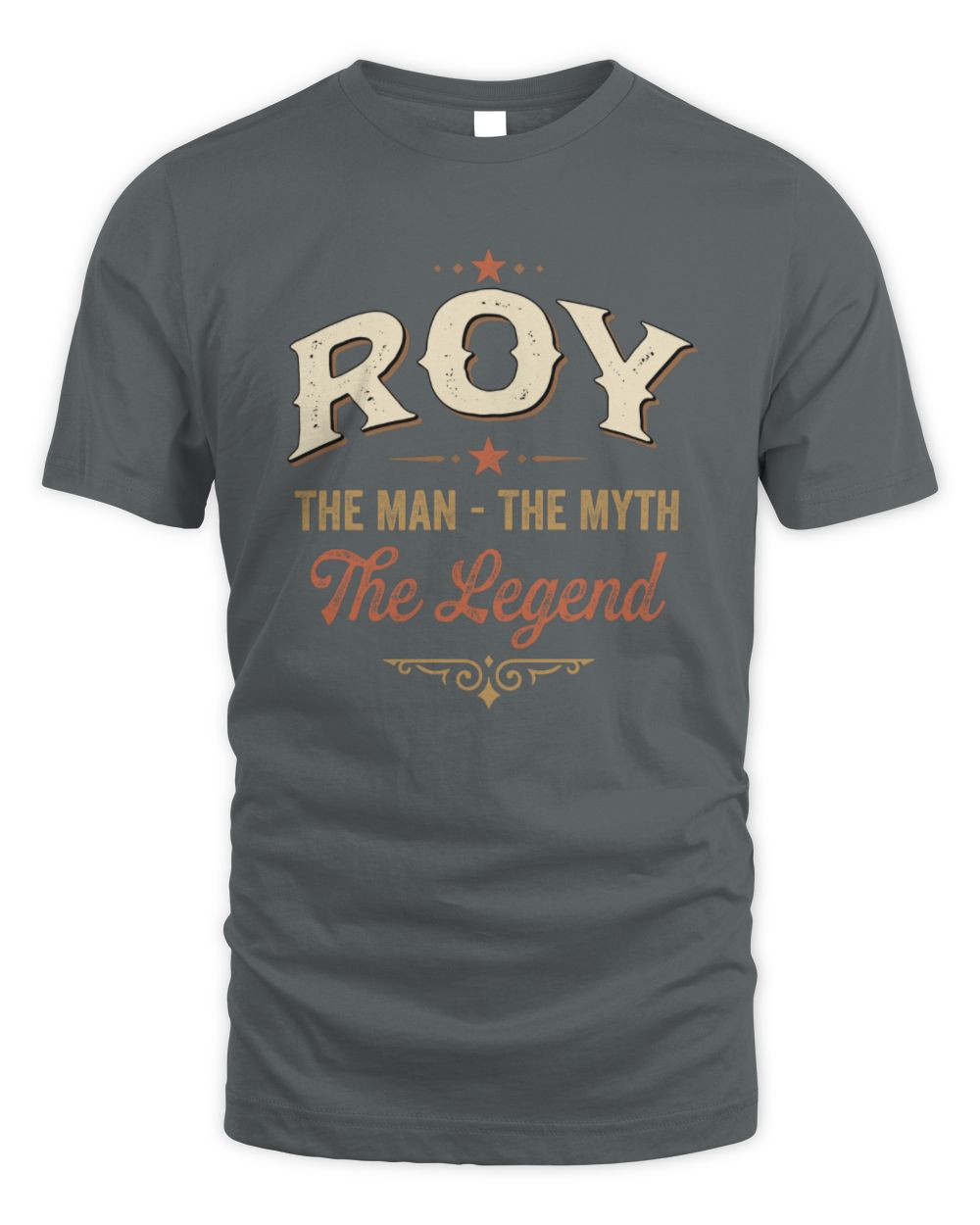 I'm Name I'm Not Rude I Just Have The Balls Funny T-Shirt ROY M1-77 / Unisex Standard T-Shirt / charcoal