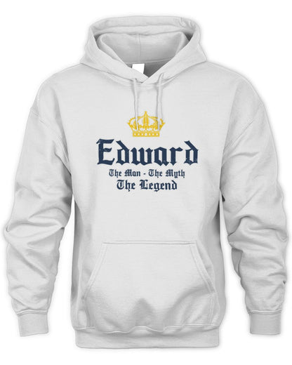 The Man The Myth The Legend Corona Beer T-Shirt EDWARD M1-S83 / Unisex Hoodie / white