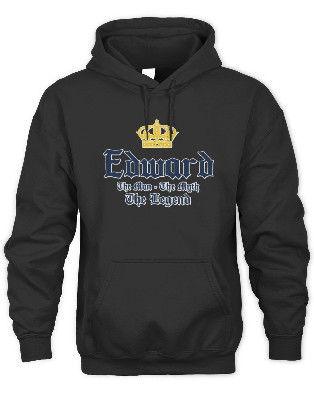 The Man The Myth The Legend Corona Beer T-Shirt EDWARD M1-S83 / Unisex Hoodie / black