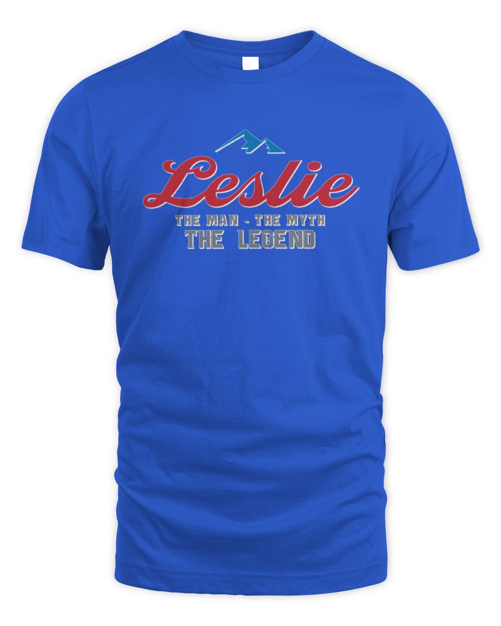 The Man The Myth The Legend Coors Light Beer T-Shirt LESLIE M1-S84 / Unisex Standard T-Shirt / royal