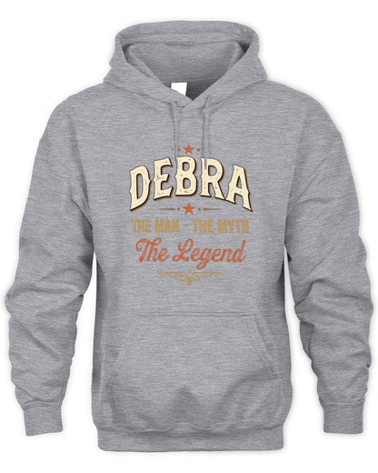 I'm Name I'm Not Rude I Just Have The Balls Funny T-Shirt DEBRA M1-77 / Unisex Hoodie / sport grey