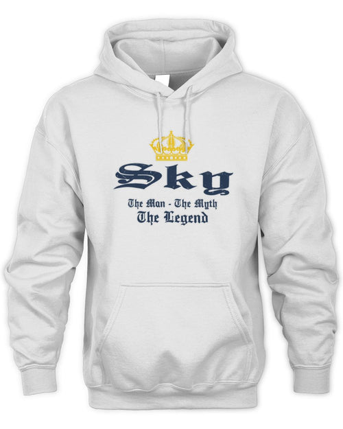 The Man The Myth The Legend Corona Beer T-Shirt SKY M1-S83 / Unisex Hoodie / white