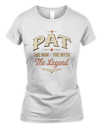 I'm Name I'm Not Rude I Just Have The Balls Funny T-Shirt PAT M1-77 / Women's Standard T-Shirt / white