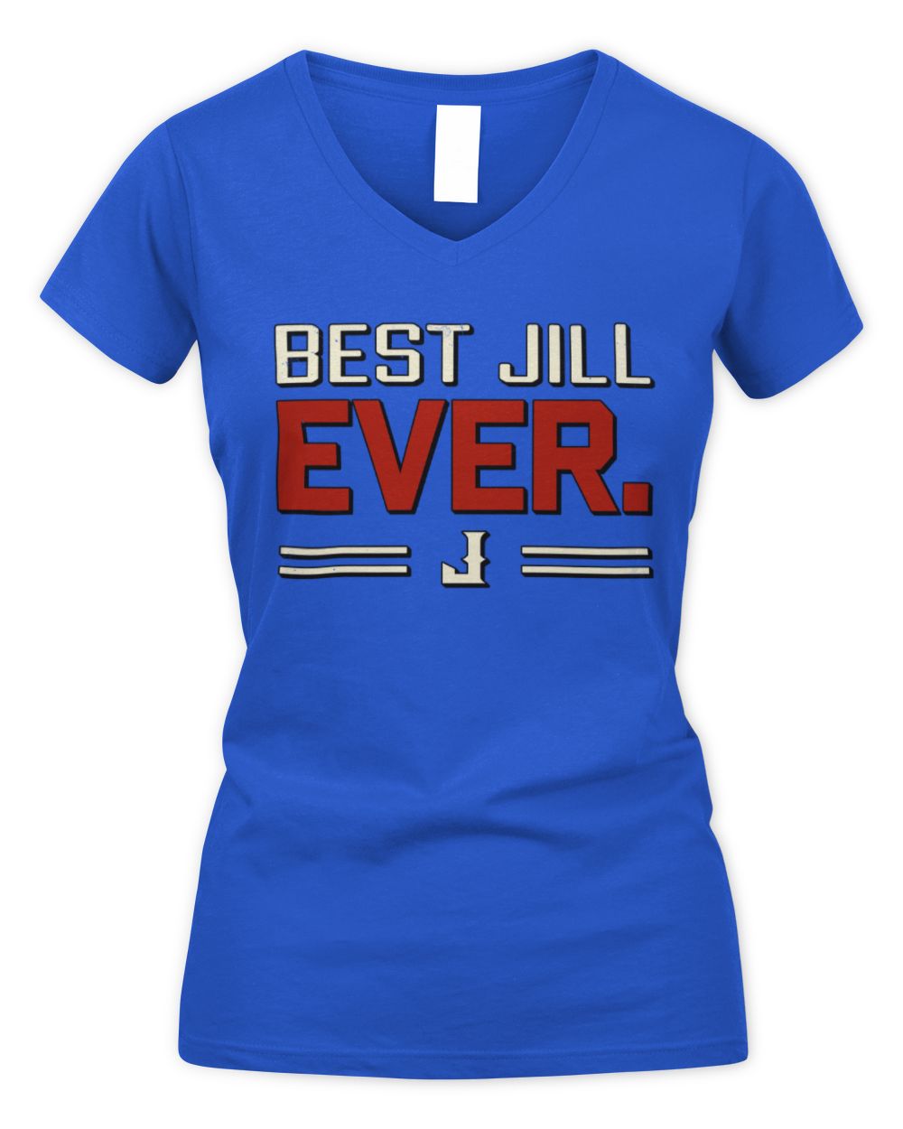 Best Your Name Ever Cool Shirt JILL M1-58 / Women's V-Neck T-Shirt / royal