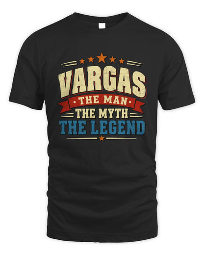 The Man The Myth The Legend Ribbon Vintage T-Shirt VARGAS M1-56 / Unisex Standard T-Shirt / black