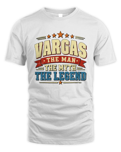 The Man The Myth The Legend Ribbon Vintage T-Shirt VARGAS M1-56 / Unisex Standard T-Shirt / white