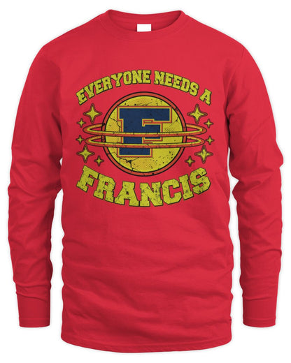 Everyone Needs a Your Name Shirt FRANCIS M1-76 / Men's Long Sleeved T-Shirt / red