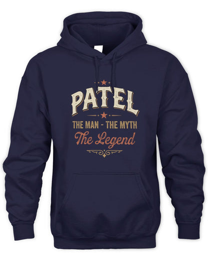 I'm Name I'm Not Rude I Just Have The Balls Funny T-Shirt PATEL M1-77 / Unisex Hoodie / navy