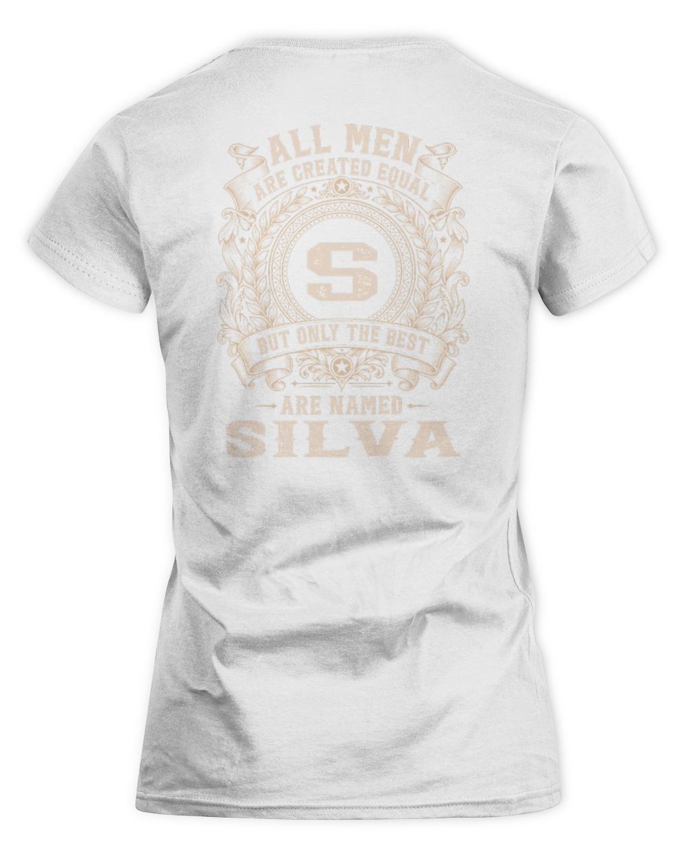 All Men Are Created Equal Cool Logo Shirt SILVA M1-60 / Women's Standard T-Shirt / white