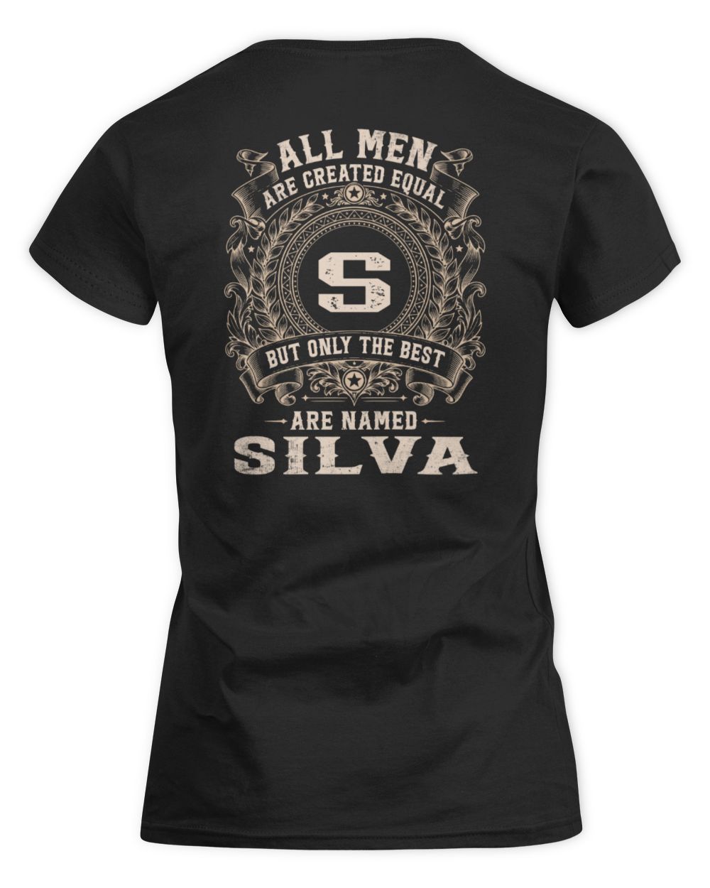 All Men Are Created Equal Cool Logo Shirt SILVA M1-60 / Women's Standard T-Shirt / black