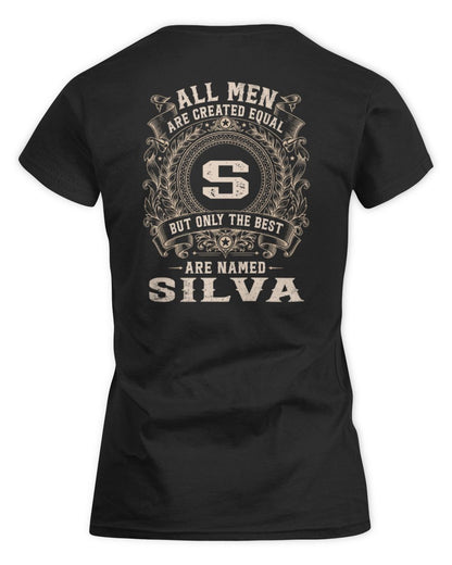 All Men Are Created Equal Cool Logo Shirt SILVA M1-60 / Women's Standard T-Shirt / black