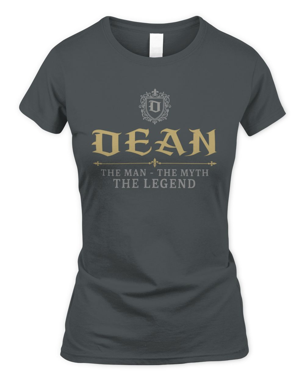 The Man The Myth The Legend Western Shirt DEAN M1-78 / Women's Standard T-Shirt / charcoal