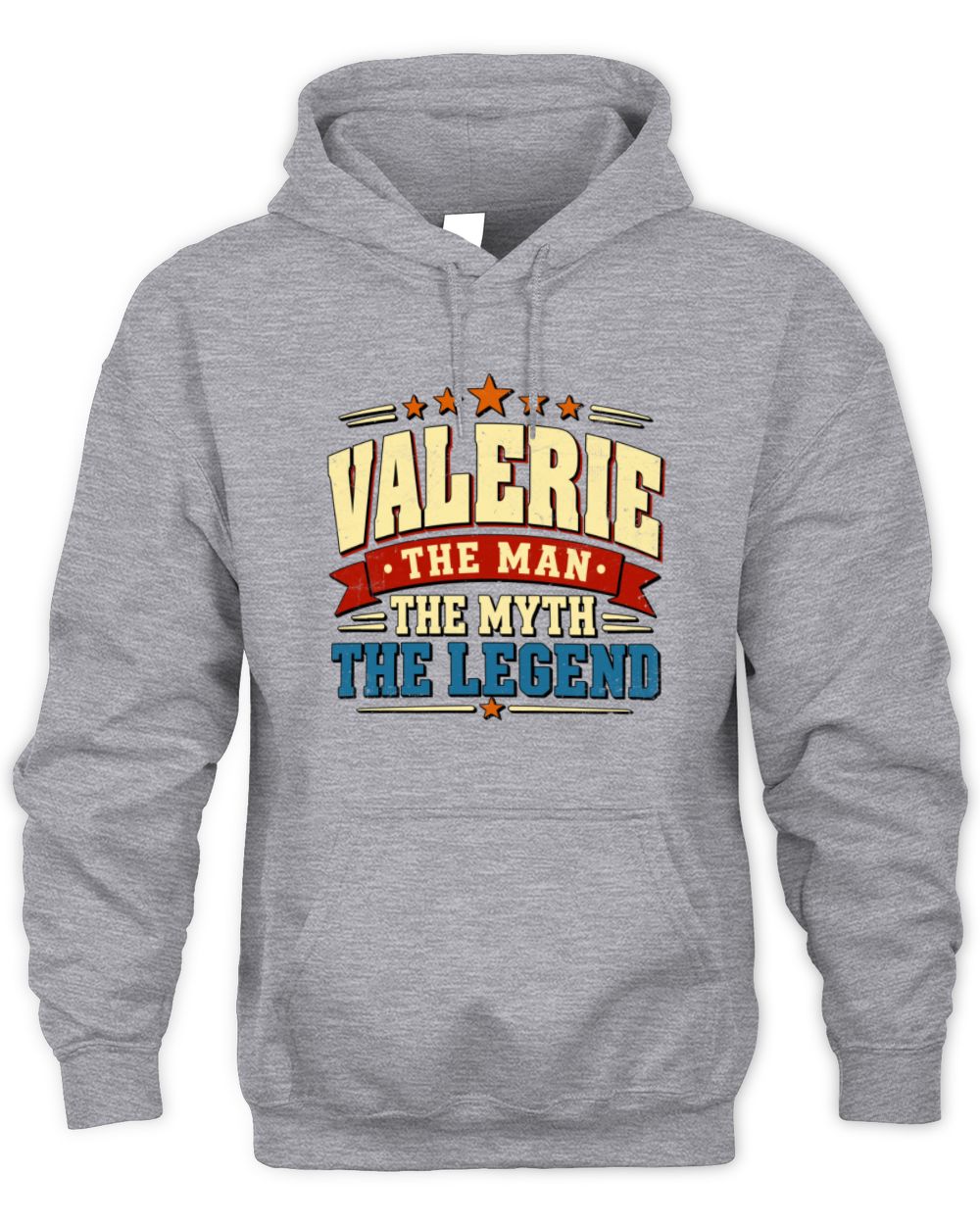 The Man The Myth The Legend Ribbon Vintage T-Shirt VALERIE M1-56 / Unisex Hoodie / sport grey