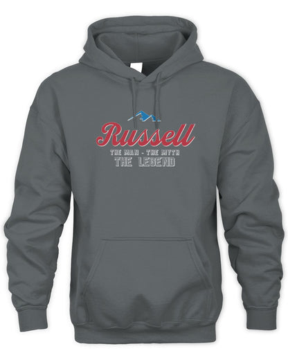 The Man The Myth The Legend Coors Light Beer T-Shirt RUSSELL M1-S84 / Unisex Hoodie / charcoal
