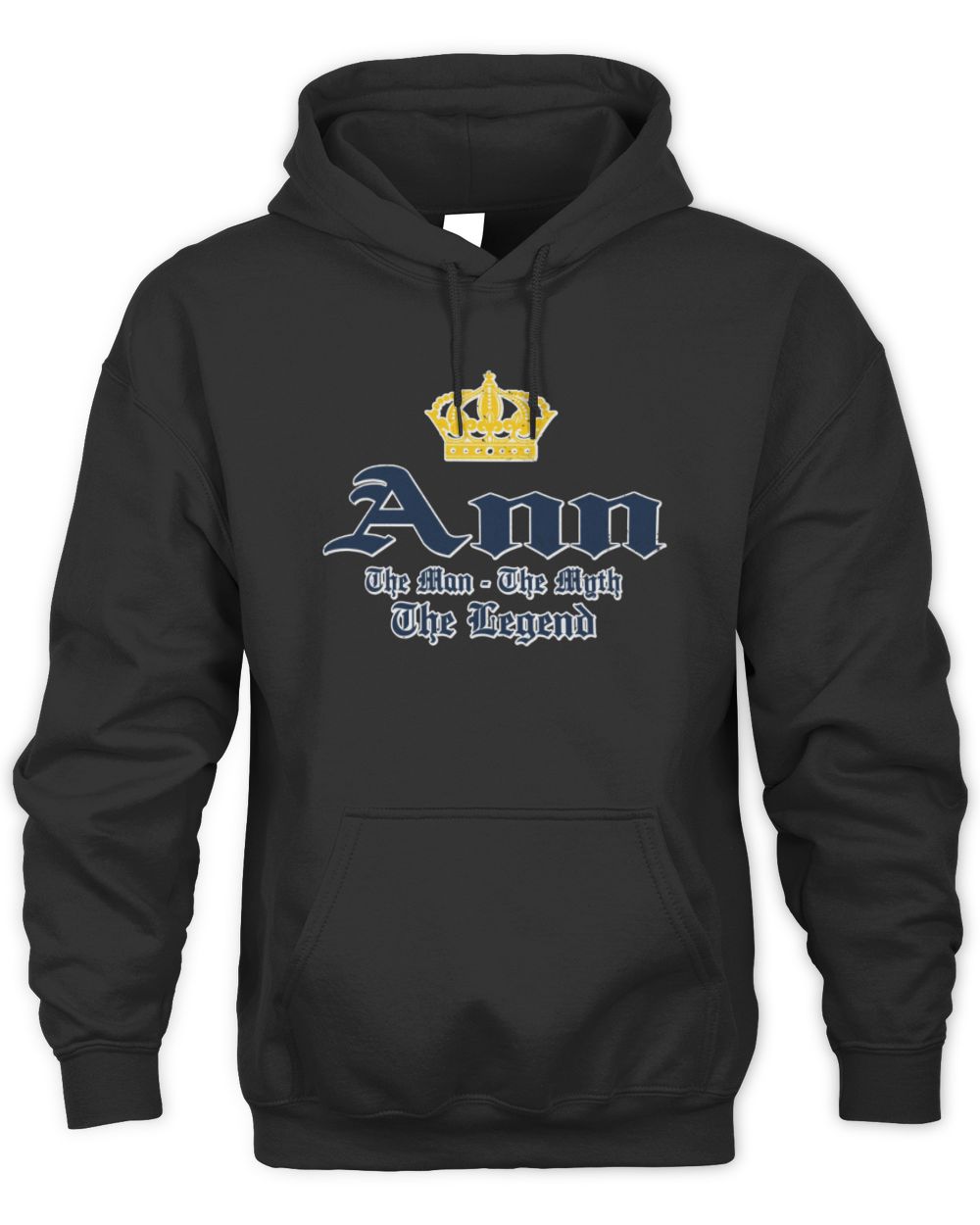 The Man The Myth The Legend Corona Beer T-Shirt ANN M1-S83 / Unisex Hoodie / black