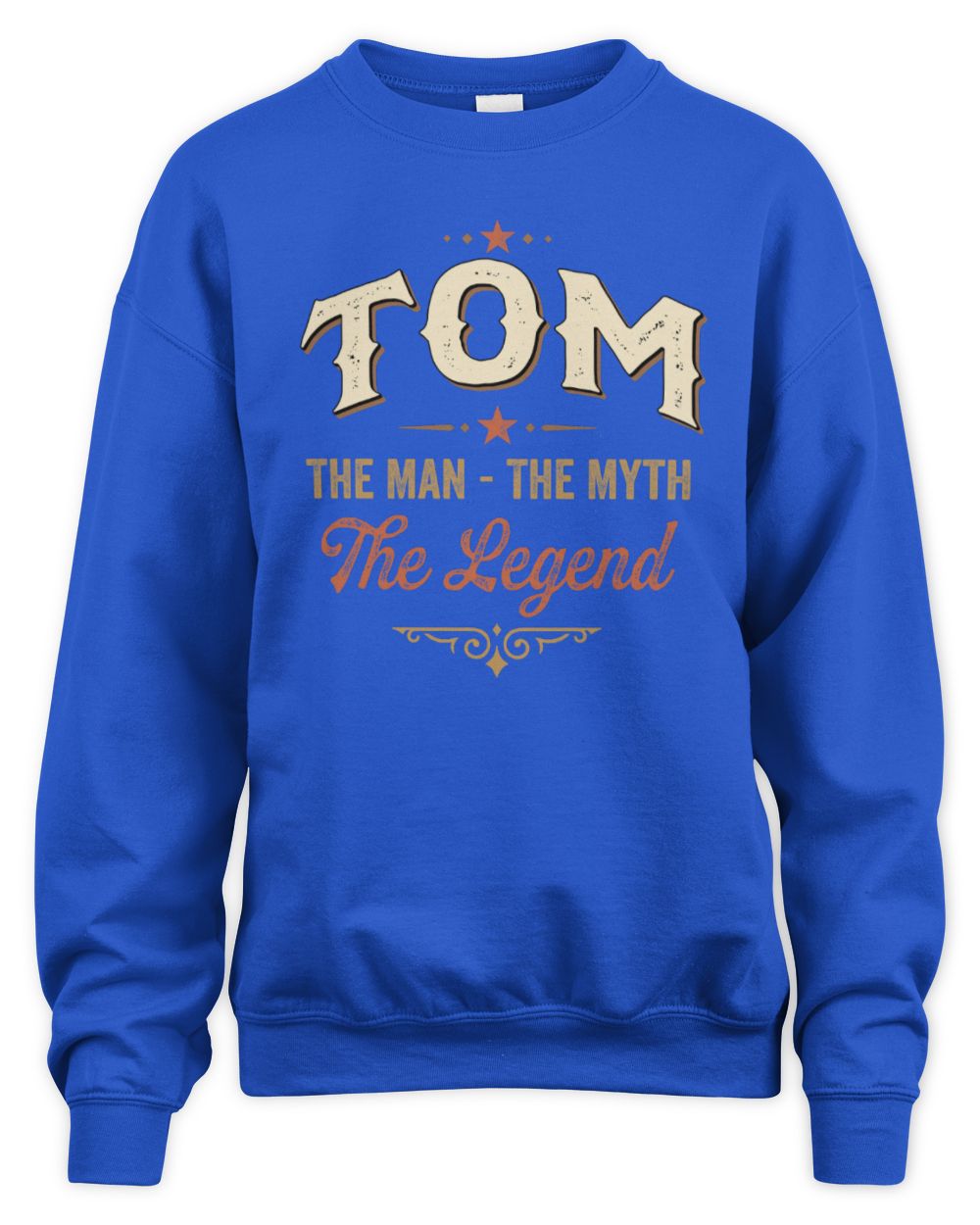 I'm Name I'm Not Rude I Just Have The Balls Funny T-Shirt TOM M1-77 / Unisex Sweatshirt / royal