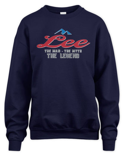 The Man The Myth The Legend Coors Light Beer T-Shirt LEE M1-S84 / Unisex Sweatshirt / navy
