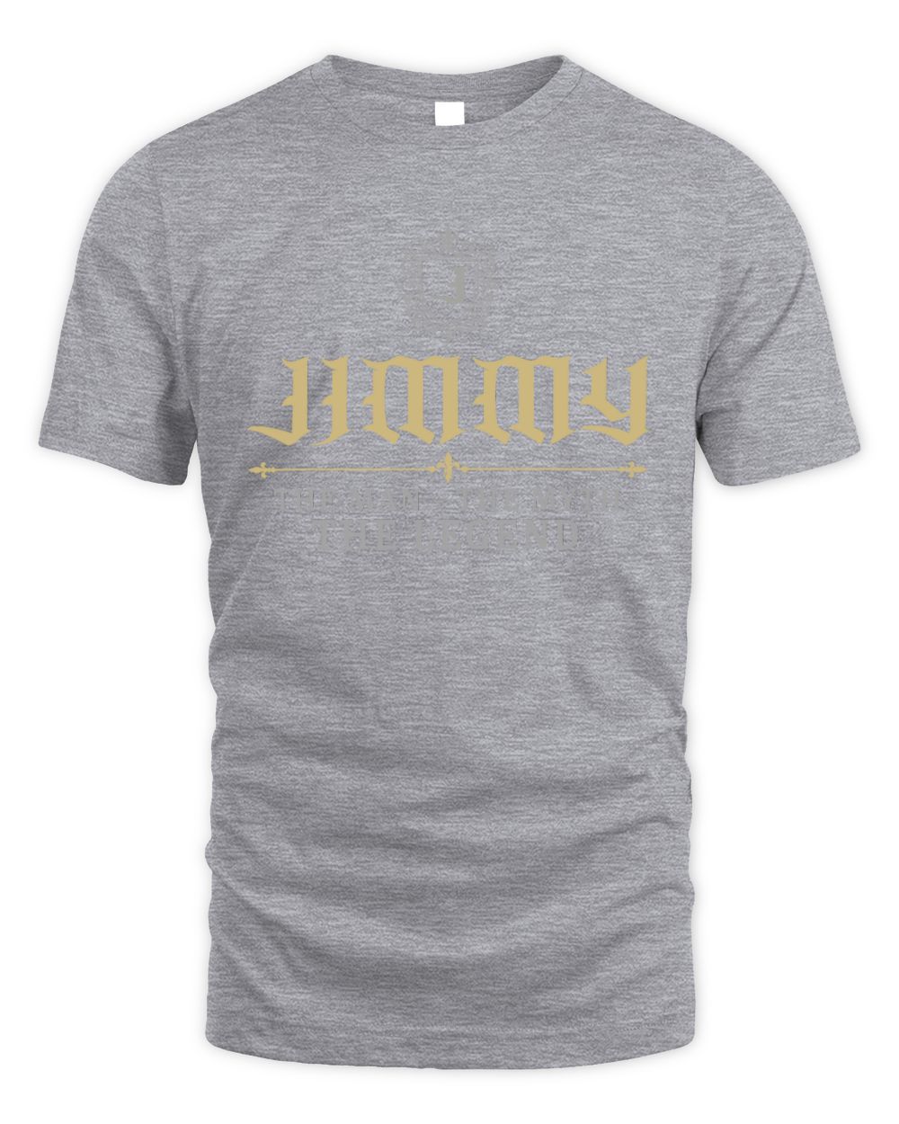 The Man The Myth The Legend Western Shirt JIMMY M1-78 / Unisex Standard T-Shirt / sport grey