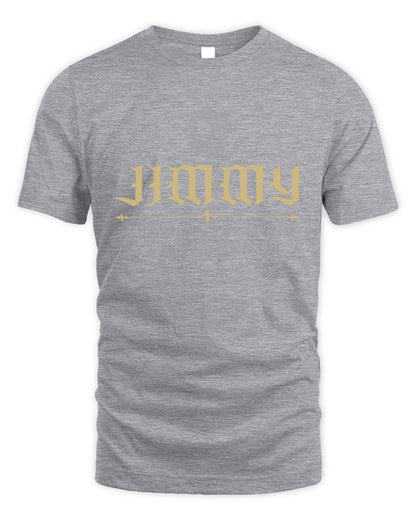 The Man The Myth The Legend Western Shirt JIMMY M1-78 / Unisex Standard T-Shirt / sport grey