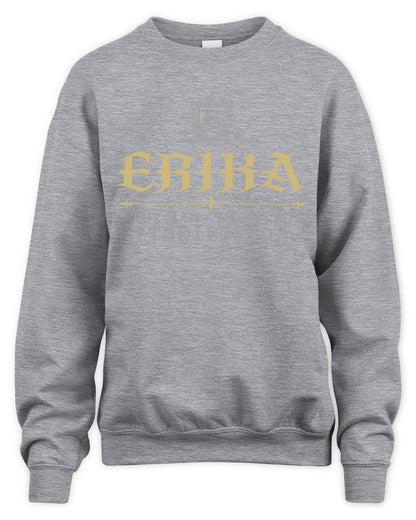The Man The Myth The Legend Western Shirt ERIKA M1-78 / Unisex Sweatshirt / sport grey