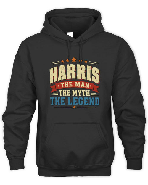 The Man The Myth The Legend Ribbon Vintage T-Shirt HARRIS M1-56 / Unisex Hoodie / black