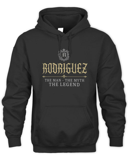 The Man The Myth The Legend Western Shirt RODRIGUEZ M1-78 / Unisex Hoodie / black