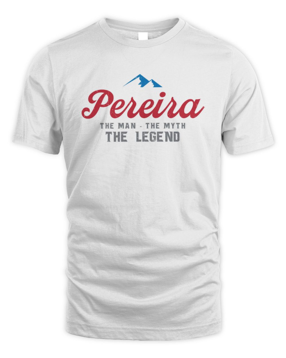 The Man The Myth The Legend Coors Light Beer T-Shirt PEREIRA M1-S84 / Unisex Standard T-Shirt / white