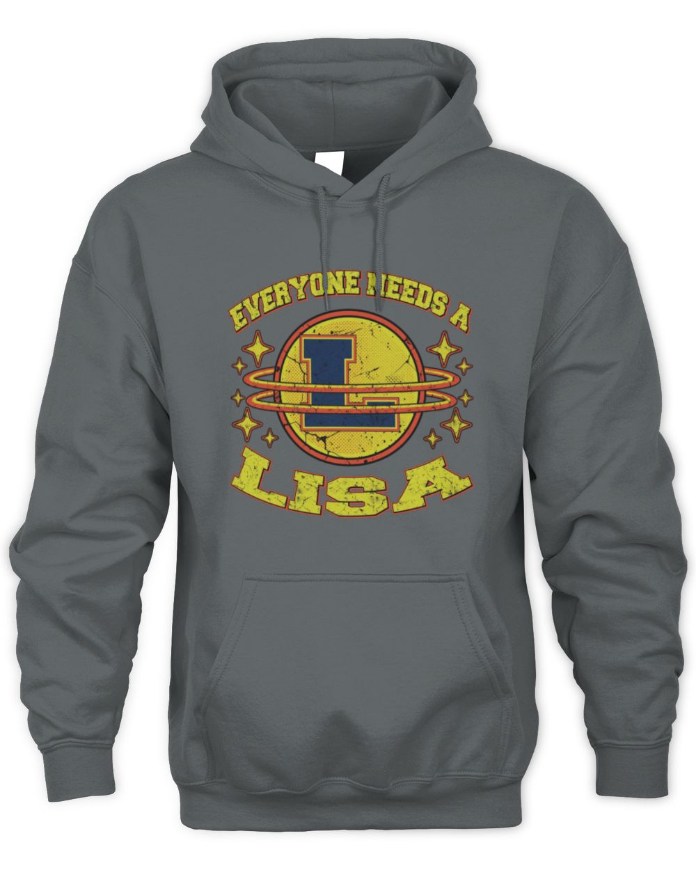 Everyone Needs a Your Name Shirt LISA M1-76 / Unisex Hoodie / charcoal