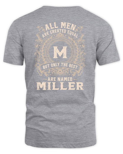 All Men Are Created Equal Cool Logo Shirt MILLER M1-60 / Unisex Standard T-Shirt / sport grey